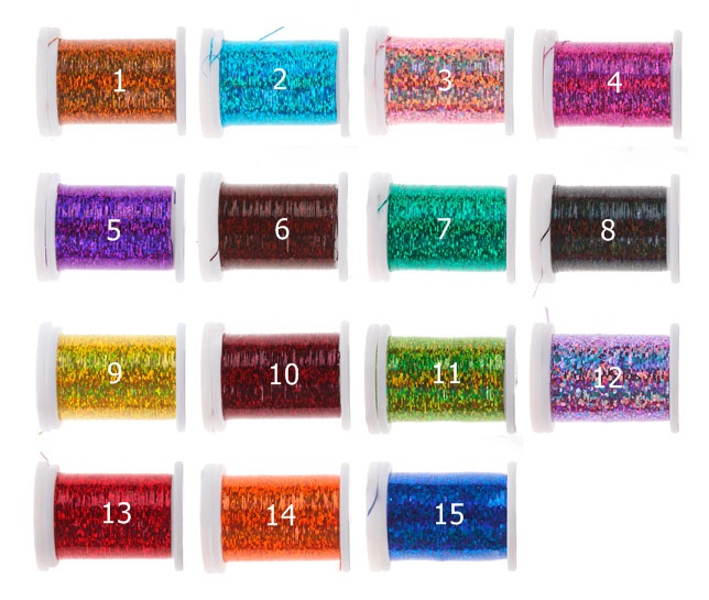 Tinsel Holografico Textreme Fino 150 Den Colores
