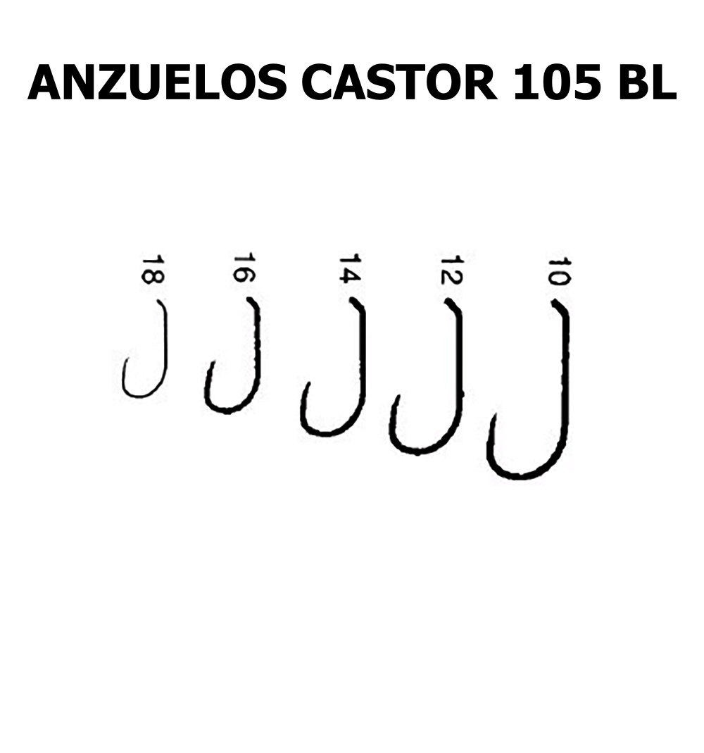 Anzuelos Castor C 105BL