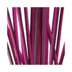 Quill de Pavo Real Desbarbado y Teñido Polish Quill&Fly