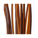 Quill de Pavo Real Desbarbado y Teñido Polish Quill&Fly
