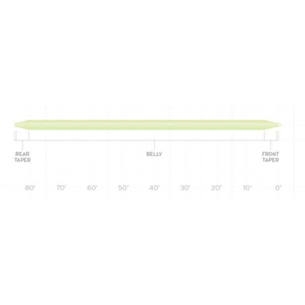 Ligne De Mouche Scientific Anglers Frequency Trout WF4F – Peau De Daim – Haute Performance – Neuf