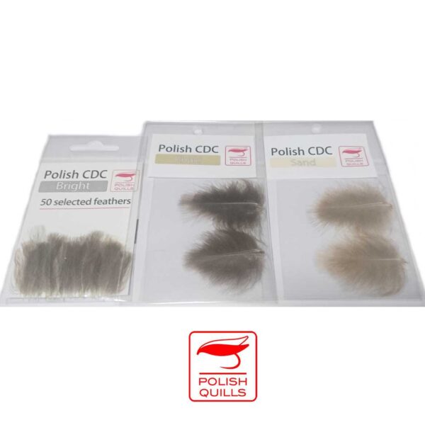 Pluma de CDC Pato Salvaje Polish Quills Selected