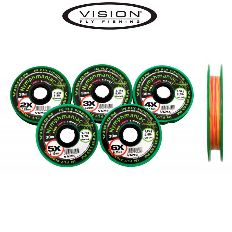 Hilo Vision Nymphmaniac Two Tone Tippet
