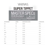 Varivas Master Spec II Nylon Super Tippet
