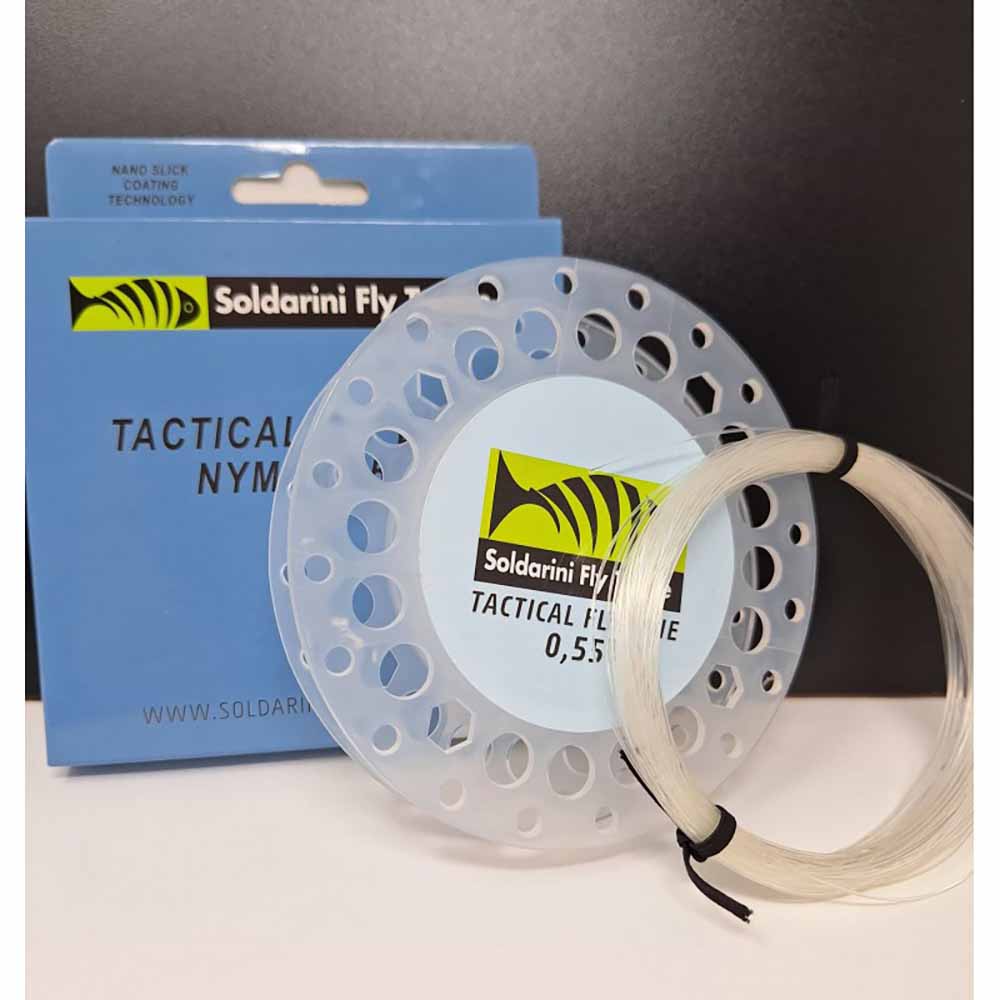 LINEA SOLDARINI TACTICAL FLY LINE NYMPH 0,55 CLEAR