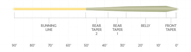linea scientific anglers-mastery trout gp fly line